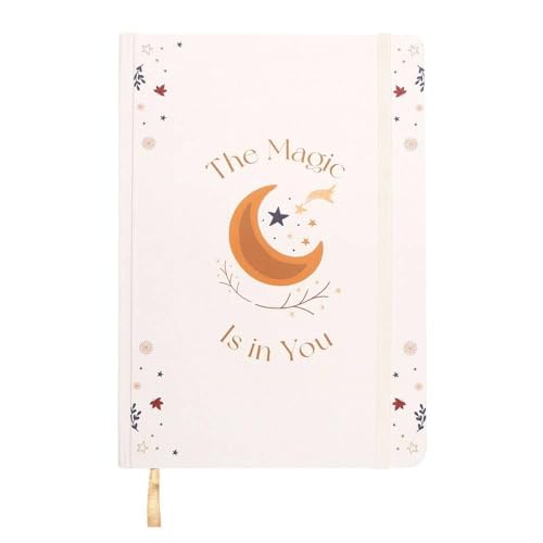 The Magic Is in You A5 Notizbuch, kreatives Schreiben & Zeichnen Journal, 100 Blatt (200 Seiten), elegantes Design, hochwertiges Papier, ideales Geschenk für Schriftsteller, Künstler und Träumer von Something Different Wholesale