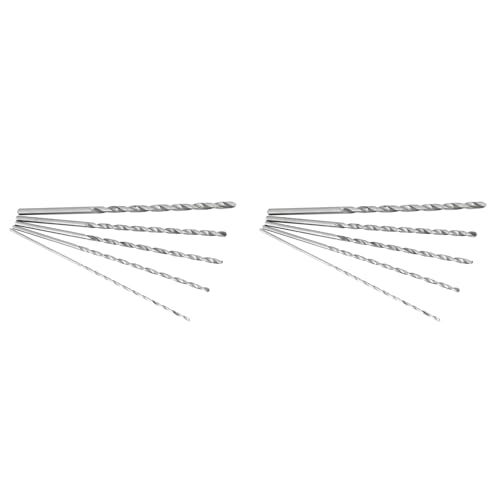 10-teiliges Schnellarbeitsstahl-Bohrerset, Extra 5 Größen, Durchmesser 2 Mm/3 Mm/3,5 Mm/4 Mm/5 Mm, Länge 150 Mm ~ 160 Mm, Schnellarbeitsstahl-Bohrer für Anwendungen in 10-teiliges Schnellarbeitsstahl-Bohrerset, Extra 5 Größen, Durchmesser 2 Mm/3 Mm/3,5 Mm/4 Mm/5 Mm, Länge 150 Mm ~ 160 Mm, Schnellarbeitsstahl-Bohrer für Anwendungen in von Sonew