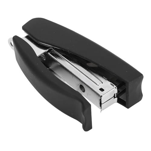 Bemühensparende Desktop-Hefter mit Ergonomischem Design 20 Blechkapazität Schwarzer Tragbarer Stapler Ideal für den Büro- und Schulgebrauch mit Dual-Bindungsmodi (#1) von Sonew