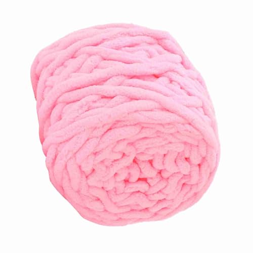 Gemütliche Weiche Dicke und Schnelle Garn für Einfache Nadelstrickprojekte Milch Weiße Polyester Wollgarn für -gewebte Decken Hüte Schals Ideal für Häkel (#10) von Sonew