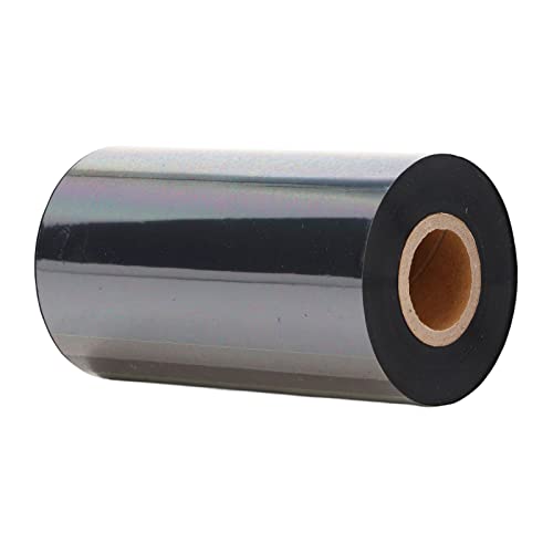 Hochleistungs -Thermaltransferband für Barcodedruck - 110 Mm X 300 M Schwarzes Wachs - Kompatibel mit TSC - -Argox -Druckern - Langlebig und Zuverlässig für Klare Text und Grafik (110 mm*300 m) von Sonew