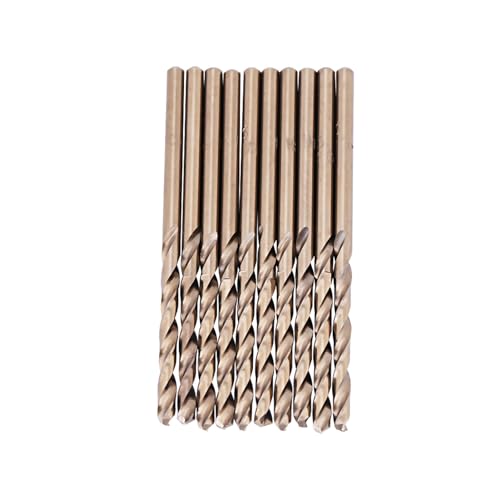 Premium M35 Kobaltbohrbit Set mit 5% Cobalt Zum Präzisionsbohren in Edelstahl- und Gusseisen -HSS -Co -Drehbohrer für Blech- und Stahlplatte (1 mm) (1.5mm) (2mm) (2,5 mm) (3 mm) von Sonew