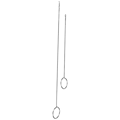 Sonew 2-teiliges Premium-Edelstahl-Schlaufenwender-Set, Langes Nähwender-Werkzeug Zum Nähen zu Hause, DIY-Strickzubehör für Knöchelbandhosen, Schnürsenkel, Paketbänder Sonew 2-teiliges Premium-Edelstahl-Schlaufenwender-Set, Langes Nähwender-Werkzeug Zum Nähen zu Hause, DIY-Strickzubehör für Knöchelbandhosen, Schnürsenkel, Paketbänder von Sonew