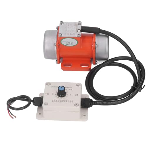 Sonew Elektrischer Vibrationsmotor 44 LB, kleiner Beton 4000 U/min, Vibrationsmotor DC, mit Geschwindigkeitsregler, für Sandstreuer, Salz und Betonmischer 30 W von Sonew
