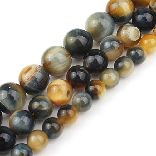 Love Beads Natural Dream Yellow Tigerauge Stein Perlen 38,1 cm 10 mm Edelsteinperlen für die Schmuckherstellung von Song Xi