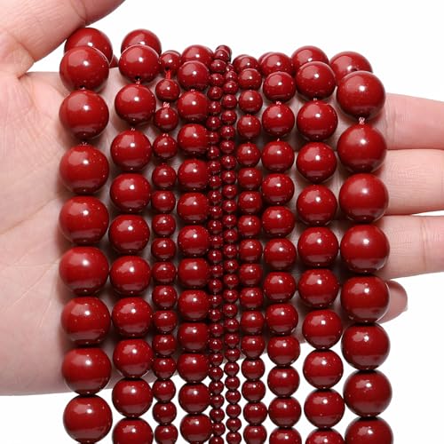 Love Beads chinesische grüne Jade-Perlen für Schmuckherstellung, 38,1 cm, 10 mm von Song Xi
