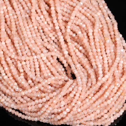 Song Xi 180 Stück 2 mm natürliche Sonnenstein-Edelstein-Perlen, facettiert, rund, lose Steinperlen für die Schmuckherstellung Song Xi 180 Stück 2 mm natürliche Sonnenstein-Edelstein-Perlen, facettiert, rund, lose Steinperlen für die Schmuckherstellung von Song Xi