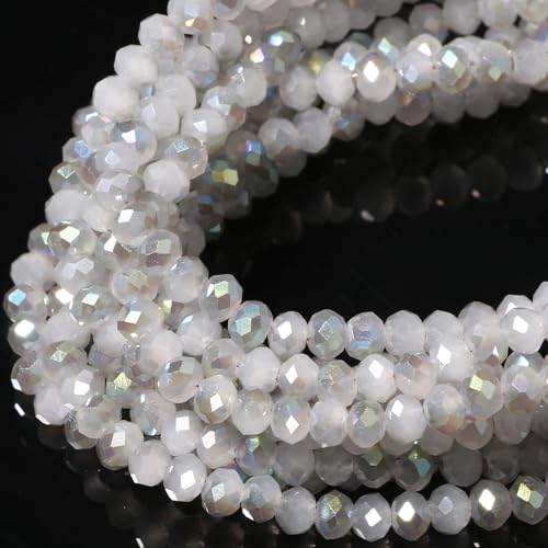 Songxi Glasperlen für Schlüsselanhänger, Halsketten, Ohrringe, Schmuckherstellung, für Edelsteine, Bastelbedarf, 4 mm, grau-grün, 5 Stränge, 4 mm, grau-grün Songxi Glasperlen für Schlüsselanhänger, Halsketten, Ohrringe, Schmuckherstellung, für Edelsteine, Bastelbedarf, 4 mm, grau-grün, 5 Stränge, 4 mm, grau-grün von Song Xi