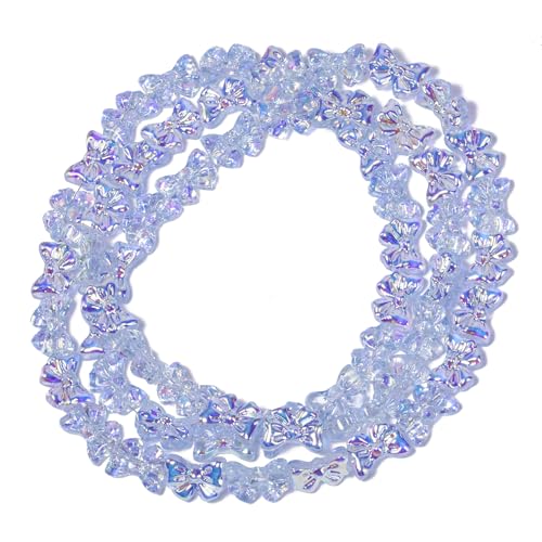 Songxi Glasperlen für Schmuckherstellung, 10 x 14 mm, handgefertigte Kristallperlen für Armband, Halskette, Schlüsselanhänger, lose Abstandshalter, für Kunst und Handwerk, 60 Stück Songxi Glasperlen für Schmuckherstellung, 10 x 14 mm, handgefertigte Kristallperlen für Armband, Halskette, Schlüsselanhänger, lose Abstandshalter, für Kunst und Handwerk, 60 Stück von Song Xi