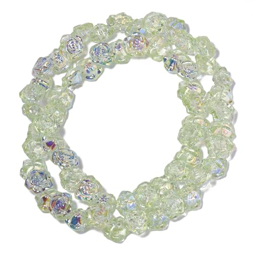 Songxi Glasperlen für Schmuckherstellung, 7,5 x 13 mm, handgefertigte Kristallperlen für Armband, Halskette, Schlüsselanhänger, lose Abstandshalter, für Kunst und Handwerk, 60 Stück Songxi Glasperlen für Schmuckherstellung, 7,5 x 13 mm, handgefertigte Kristallperlen für Armband, Halskette, Schlüsselanhänger, lose Abstandshalter, für Kunst und Handwerk, 60 Stück von Song Xi