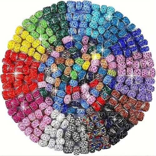 Songxi Strasssteine für Schmuckherstellung, große Löcher, europäische Kristalle, für Armband, Halskette, Perlenvorhang für Kunst und Handwerk, Bastelbedarf, Geschenk für Freundin, Frau, bunt, 100 Songxi Strasssteine für Schmuckherstellung, große Löcher, europäische Kristalle, für Armband, Halskette, Perlenvorhang für Kunst und Handwerk, Bastelbedarf, Geschenk für Freundin, Frau, bunt, 100 von Song Xi