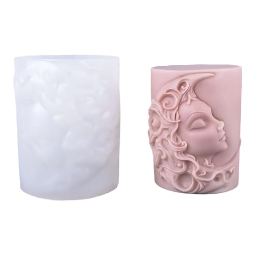 1. Silikonformen für Damen, Epoxidharz, geprägt, zylinderförmig, Seife, Gips für Zuhause, Basteln, Hochzeit 1. Silikonformen für Damen, Epoxidharz, geprägt, zylinderförmig, Seife, Gips für Zuhause, Basteln, Hochzeit von Songelt