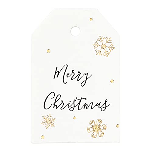 100 Stück Seitenmarkierungen, Glocken, Baum, bedruckt, Lesezubehör, Frohe Weihnachten, Karten, Lese-Belohnungen, zufällige Auswahl für Teenager von Songelt