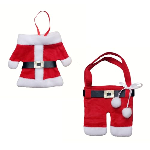 2 x Besteckhalter aus Vliesstoff, stilvolle Tischdekoration für verschiedene Feiertags-Events, Weihnachtsfeierzubehör 2 x Besteckhalter aus Vliesstoff, stilvolle Tischdekoration für verschiedene Feiertags-Events, Weihnachtsfeierzubehör von Songelt