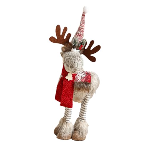 Anspruchsvolle Weihnachtsfigur Rentier Fenster Display Dekoration Figur für Festival Umgebung in Häusern und Büros Rentier Figur für Geschäfte von Songelt