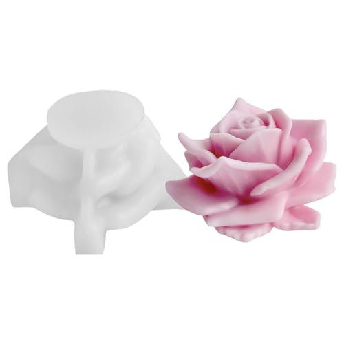 Blumen-Silikonformen, einfaches Entformen zur Herstellung von Seife, Mehrzweck-Silikone für Epoxidharz, Bastelform Blumen-Silikonformen, einfaches Entformen zur Herstellung von Seife, Mehrzweck-Silikone für Epoxidharz, Bastelform von Songelt