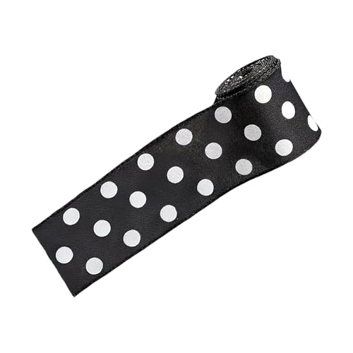 Festivalband, Rolle, Weihnachtsdekoration, Geschenkverpackung, Zubehör, effiziente Polyester-Materialien, schwarz-weiße Streifen, Weihnachtsdekoration, Geschenkband-Set Festivalband, Rolle, Weihnachtsdekoration, Geschenkverpackung, Zubehör, effiziente Polyester-Materialien, schwarz-weiße Streifen, Weihnachtsdekoration, Geschenkband-Set von Songelt