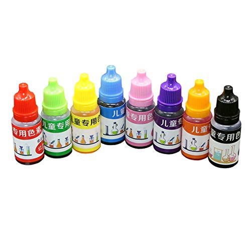 Flüssiges Epoxidharz-Pigment, handgefertigt, Farbstoffe, Gelee, deckendes Harz-Pigment, 8 Farben, 10 ml von Songelt