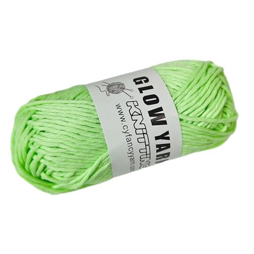 Glühgarn zum Häkeln, Stricken, Baumwollgarn für Baumwolle, handgefertigtes Spielzeug, Häkelbedarf, Handstrickbedarf, Bastelprojekte von Songelt