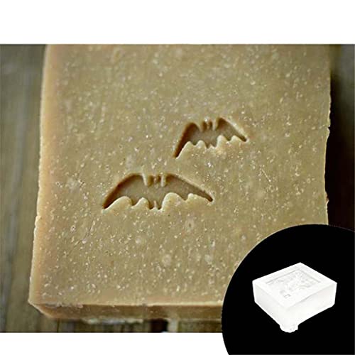 Halloween Acryl Transparent Siegel Natürliche Bio-Seifenherstellung Werkzeuge Zubehör Cartoon Muster Seife Stempel Block Herstellung Acryl Prägestempel von Songelt