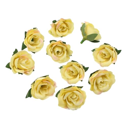 Hochwertige künstliche Rosen im Retro-Stil, für Brautschmuck, Haarschmuck, Tischdekoration, lange Zeit künstliche Blumenarrangements von Songelt