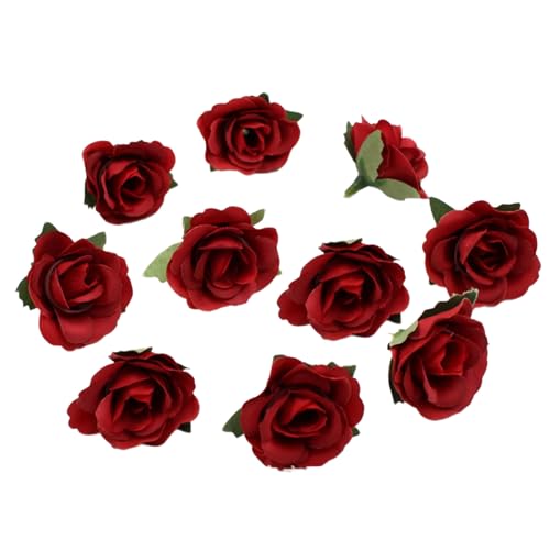 Hochwertige künstliche Rosen im Retro-Stil, für Brautschmuck, Haarschmuck, Tischdekoration, lange Zeit künstliche Blumenarrangements von Songelt