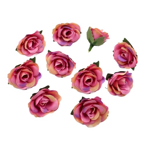 Hochwertige künstliche Rosen im Retro-Stil, für Brautschmuck, Haarschmuck, Tischdekoration, lange Zeit künstliche Blumenarrangements von Songelt
