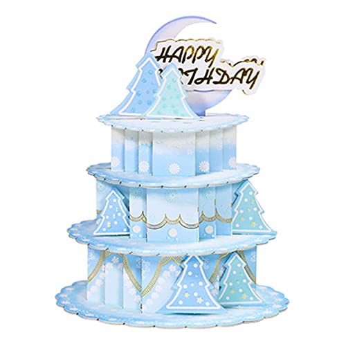 Kuchengrußkarte für Happy Birthday Muttertag Hochzeit für W/Grußkarte mit Umschlag Kuchengrußkarte für Happy Birthday Muttertag Hochzeit für W/Grußkarte mit Umschlag von Songelt