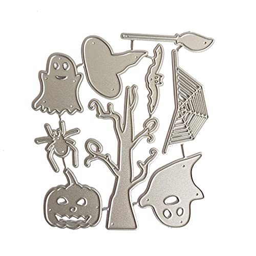 Metall-Stanzschablone für Halloween, Scrapbooking, Album, Papier, Karten, Präge, Dekoration, Metall-Stanzformen von Songelt