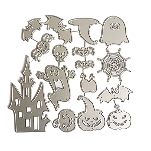 Metall-Stanzschablone für Halloween, Scrapbooking, Album, Papierkarte, Schablone, Metall-Stanzformen für Scrapbooking von Songelt