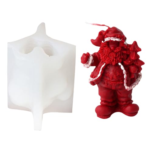 Multifunktionale Silikonformen für Seife, Weihnachtsmann-Thema, Ornamente, Basteln für Bastelliebhaber, Seifenherstellung Multifunktionale Silikonformen für Seife, Weihnachtsmann-Thema, Ornamente, Basteln für Bastelliebhaber, Seifenherstellung von Songelt