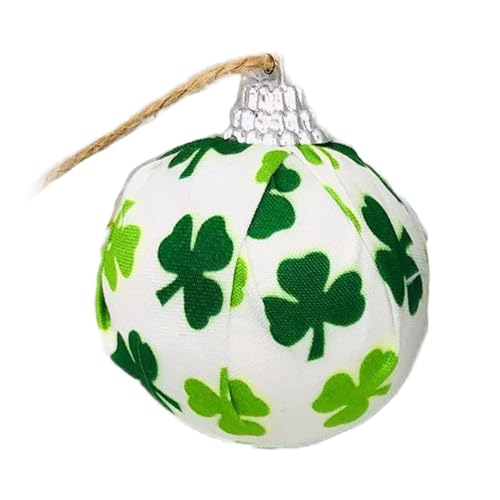 Patrick's Day Ornamente, Kugel, grüne Kleeblätter, Hut, umwickelte hängende Bälle, Zuhause, Party, Anhänger, Dekoration, Ornamente, Bälle, Dekorationen Patrick's Day Ornamente, Kugel, grüne Kleeblätter, Hut, umwickelte hängende Bälle, Zuhause, Party, Anhänger, Dekoration, Ornamente, Bälle, Dekorationen von Songelt