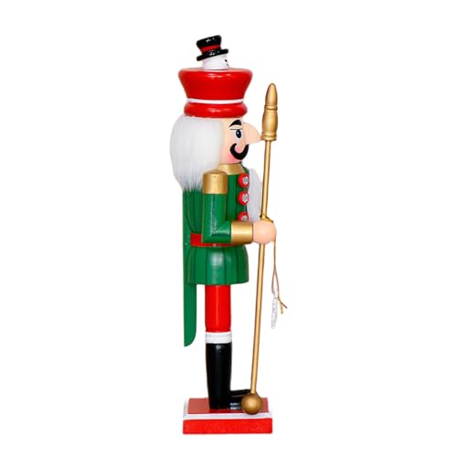 Schnitzen Schneeflocke Zepter Nussknacker Holz König Puppe Dekoration Stabile Basis Für Weihnachten Saisonal Regal Display Holzfigur Schnitzen Schneeflocke Zepter Nussknacker Holz König Puppe Dekoration Stabile Basis Für Weihnachten Saisonal Regal Display Holzfigur von Songelt