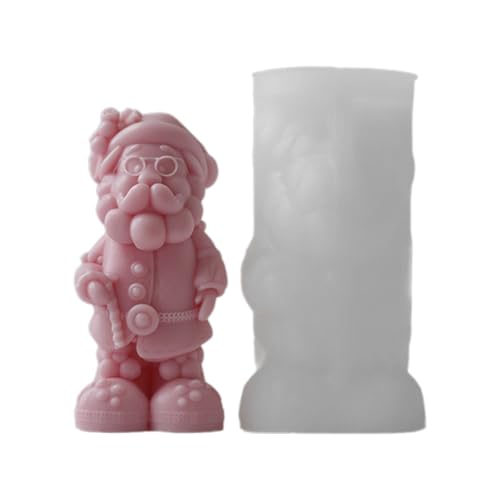 Silikonform für Weihnachten, Weihnachtsmann, Aromatherapie, handgefertigt, Seife, Gips, Urlaubsdekoration, Zubehör Silikonform für Weihnachten, Weihnachtsmann, Aromatherapie, handgefertigt, Seife, Gips, Urlaubsdekoration, Zubehör von Songelt