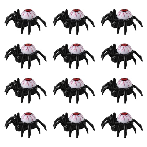 Songelt Set mit 12 Halloween-Partys im Freien, Haar-Heben, Halloween-Augäpfel, Horror-Augäpfel, Ornament für Horror von Songelt