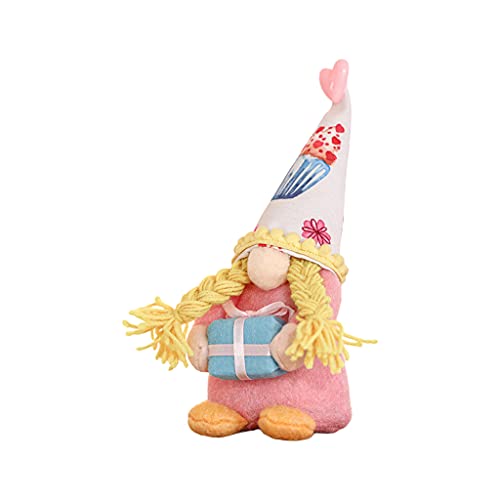 Songelt Weihnachtliche handgefertigte skandinavische schwedische Tomte Zwerge Weihnachtsmann Geburtstag Party Winter Home Tischdekoration Zuhause Tischdekoration von Songelt