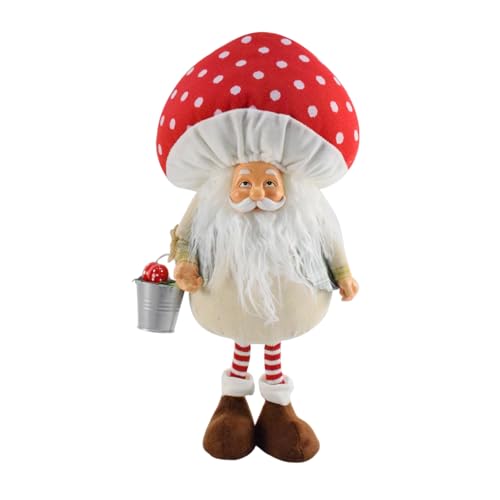 Songelt Zwerge Puppen mit Pilzhut Handgemachte Weihnachtsdekoration für Zuhause und Büro Zuhause Verzierung Zubehör Pilz Zwerge Songelt Zwerge Puppen mit Pilzhut Handgemachte Weihnachtsdekoration für Zuhause und Büro Zuhause Verzierung Zubehör Pilz Zwerge von Songelt