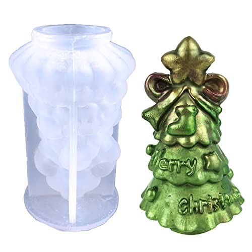Weihnachtliche Harzform, Tischdekoration, Formen, Weihnachtsbaum, Epoxidguss für Heimdekoration, Formen für Epoxidharz von Songelt