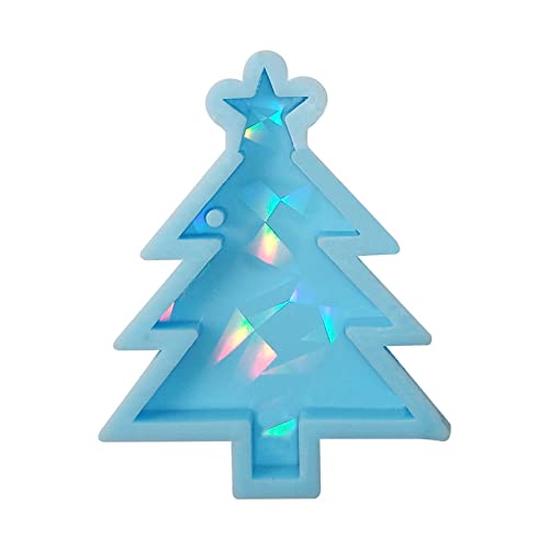 Weihnachtsbaum-Harzformen, Socken, Epoxidharz, Gießformen für Handwerk, Schlüsselanhänger, Schmuckherstellung, Heimdekoration, Baum-Silikonform von Songelt