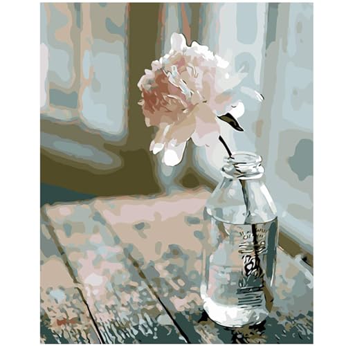 Songtt Diamond Painting, 5D Diamond Painting Erwachsene Kinder, Diamond Painting Set, Diamant Painting Bilder DIY Set Erwachsene, Diamonds, Diamond Painting Klein, Diamanten Painting Vase 40x50cm von Songtt