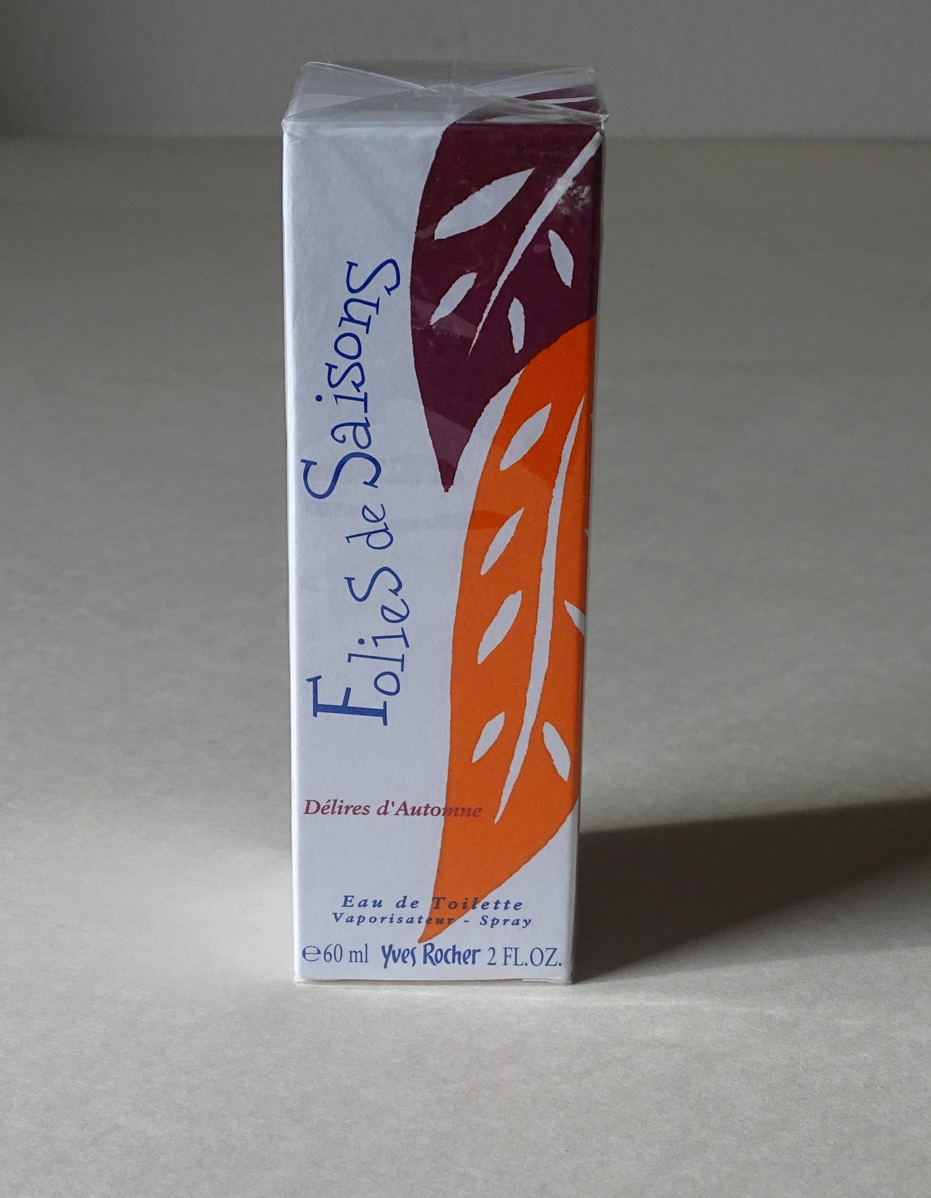 Vintage Aus Den 1990Er -Folies De Saisons " Delires D Automne" V. Yves Rocher Eau Toilette 60Ml Vintage Aus Den 1990Er -Folies De Saisons " Delires D Automne" V. Yves Rocher Eau Toilette 60Ml von Sonne021VonSiegfried