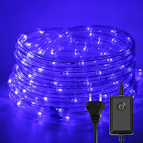 Sonnewelt 30M LED Lichtschlauch Außen, Lichterschlauch mit Timer & Speicherfunktion, 8 Modi und Helligkeit für Aussen Patio Deko Party Hochzeit (Blau, 720 LEDs) von Sonnewelt