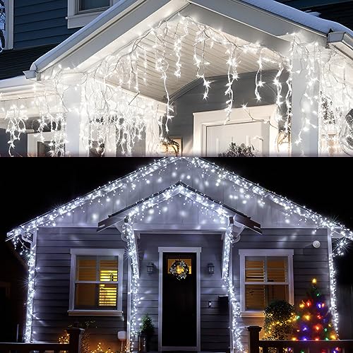 Sonnewelt Eisregen lichterkette außen 5m 200 leds lichterketten aussen mit Stecker fairy lights innen für Party Garten Weihnachten Hochzeit Beleuchtung Deko Kaltweiß Sonnewelt Eisregen lichterkette außen 5m 200 leds lichterketten aussen mit Stecker fairy lights innen für Party Garten Weihnachten Hochzeit Beleuchtung Deko Kaltweiß von Sonnewelt