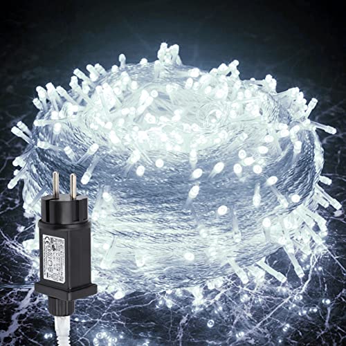 Sonnewelt LED Lichterkette,20M 200 LEDs,Kaltweiß Wasserdicht Lichterketten,Strombetrieben mit Stecker,8 Modi,Speicherfunktion,Außen und Innen Dekoration Sonnewelt LED Lichterkette,20M 200 LEDs,Kaltweiß Wasserdicht Lichterketten,Strombetrieben mit Stecker,8 Modi,Speicherfunktion,Außen und Innen Dekoration von Sonnewelt