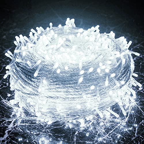 Sonnewelt Lichterkette mit 8 Modi lichterketten für außen & innen Lichtervorhang 10m 100 LED Kaltweiß String Lights für Balkon Garten Party Hochzeit Deko Sonnewelt Lichterkette mit 8 Modi lichterketten für außen & innen Lichtervorhang 10m 100 LED Kaltweiß String Lights für Balkon Garten Party Hochzeit Deko von Sonnewelt