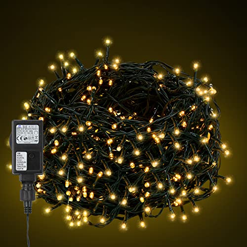 Sonnewelt Lichterkette mit 8 Modi lichterketten für außen & innen Lichtervorhang String Lights für Balkon Garten Party Hochzeit Deko, 10m 100 LED Warmweiß Sonnewelt Lichterkette mit 8 Modi lichterketten für außen & innen Lichtervorhang String Lights für Balkon Garten Party Hochzeit Deko, 10m 100 LED Warmweiß von Sonnewelt