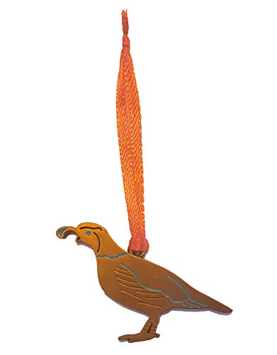 Wachtel Weihnachten Ornament Bronze Charm Arizona Souvenir Südwest Geschenk von Sonoran Souvenirs