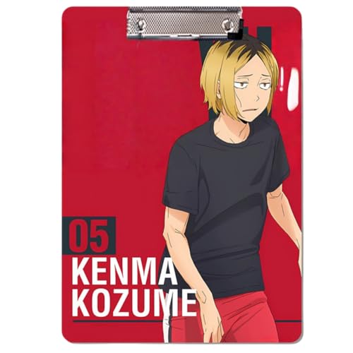 Sonsoke Anime Hinata Shoyo Schulordner - 31 x 22 cm PP-Kunststoff-Heftmappe mit Clip für A4 Unterlagen - Prüfungs- & Hausaufgaben (Kozume Kenma 3) von Sonsoke