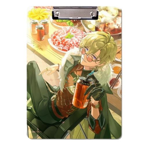 Sonsoke Anime Sunday Schulordner - 31 x 22 cm PP-Kunststoff-Heftmappe mit Clip für A4 Unterlagen - Prüfungs- & Hausaufgaben (Anaxa) von Sonsoke