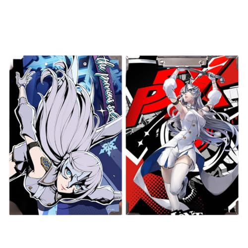 Sonsoke Arai Motoha Anime Holz-Schulordner - 31 x 22 cm Massivholz-Heftmappe mit Metallclip für A4 Unterlagen - Prüfungs- & Hausaufgaben (Kotone Montagne) von Sonsoke